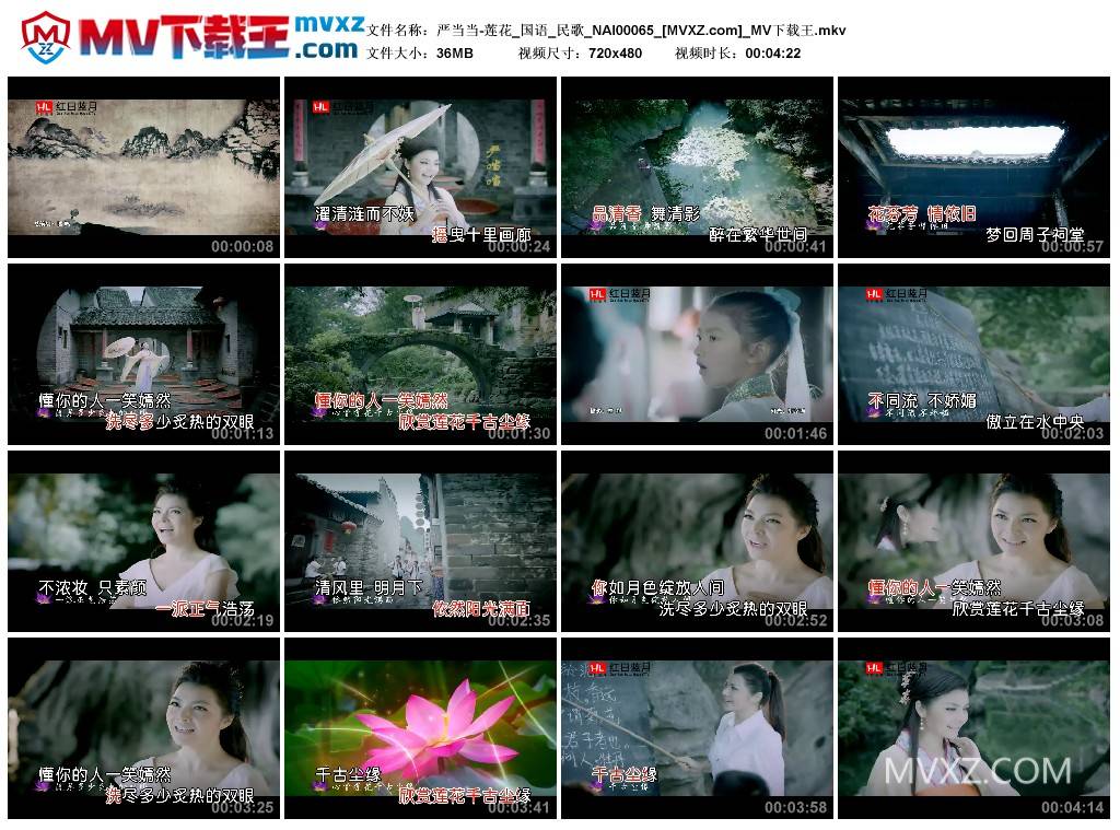 严当当-莲花_国语_民歌_NAI00065